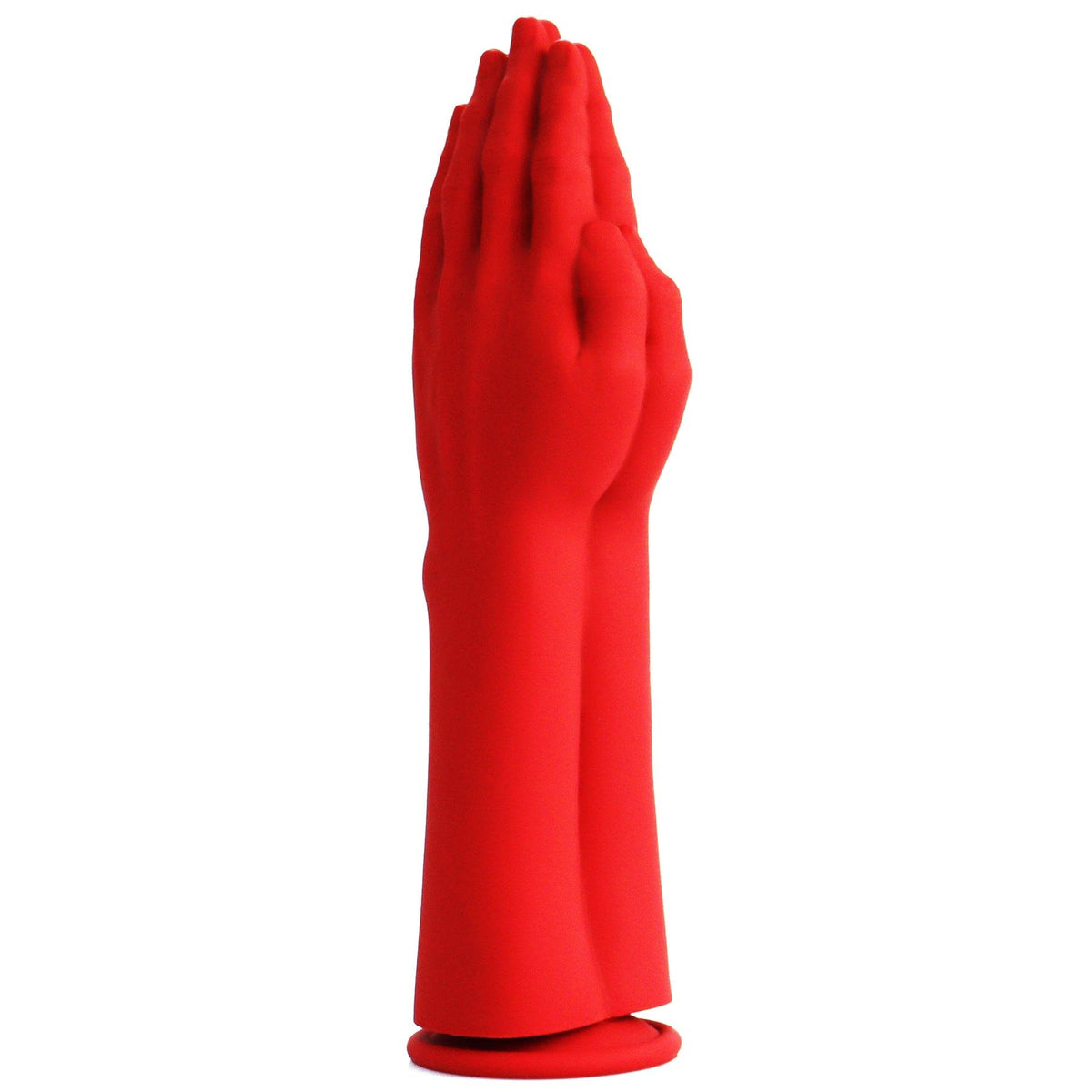 Giant hand-shaped silicone fisting dildo with suction cup base, photo 1