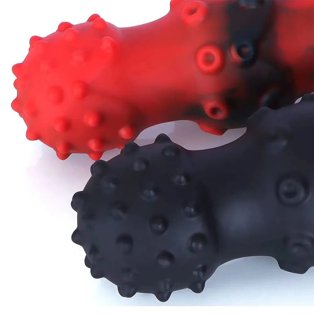 Giant knobby beaded silicone butt plug with suction cup base, photo 6