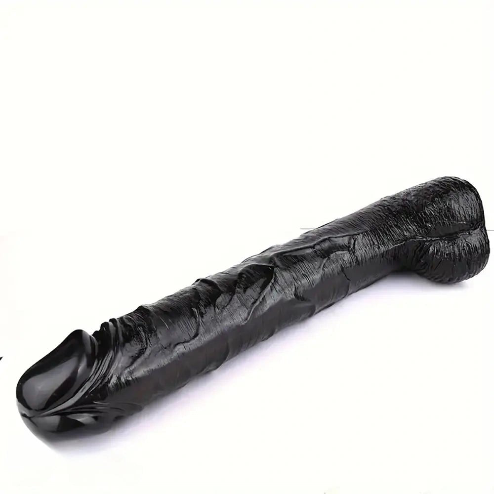 Giant veined realistic pvc dildo, photo 3