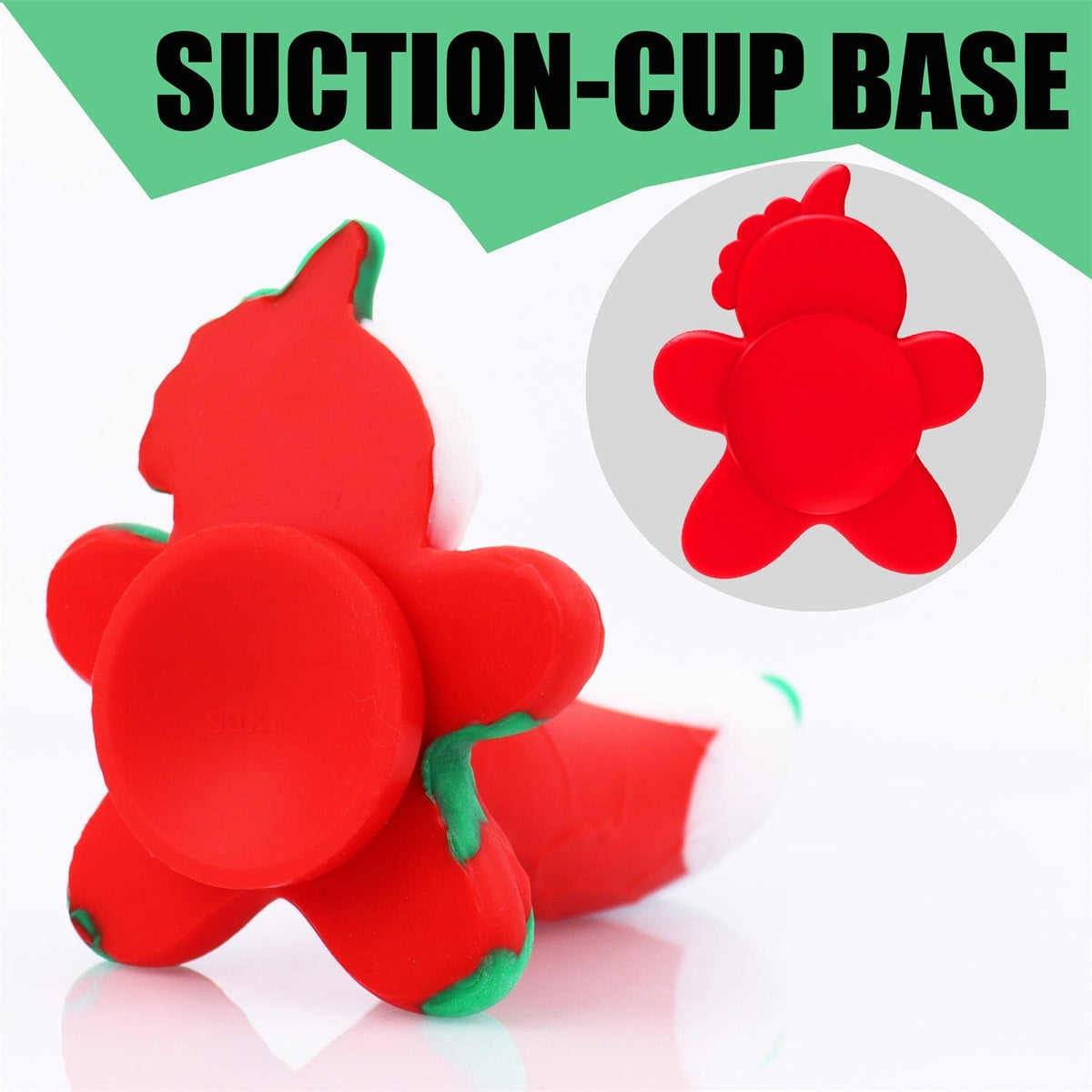 Gingerbread man novelty silicone dildo, photo 4
