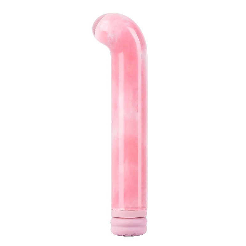 Glass curved g-spot vibrator, photo 1