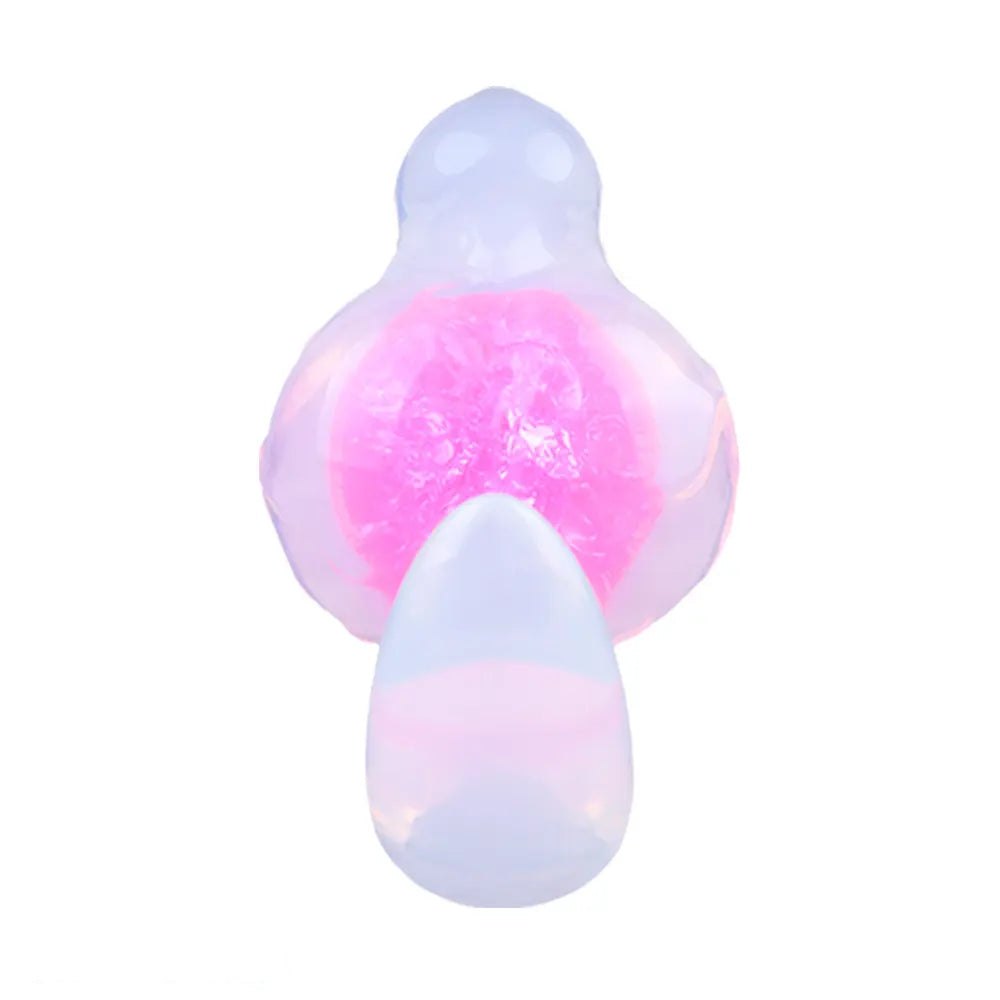 Glitter ball silicone anal plug, photo 10