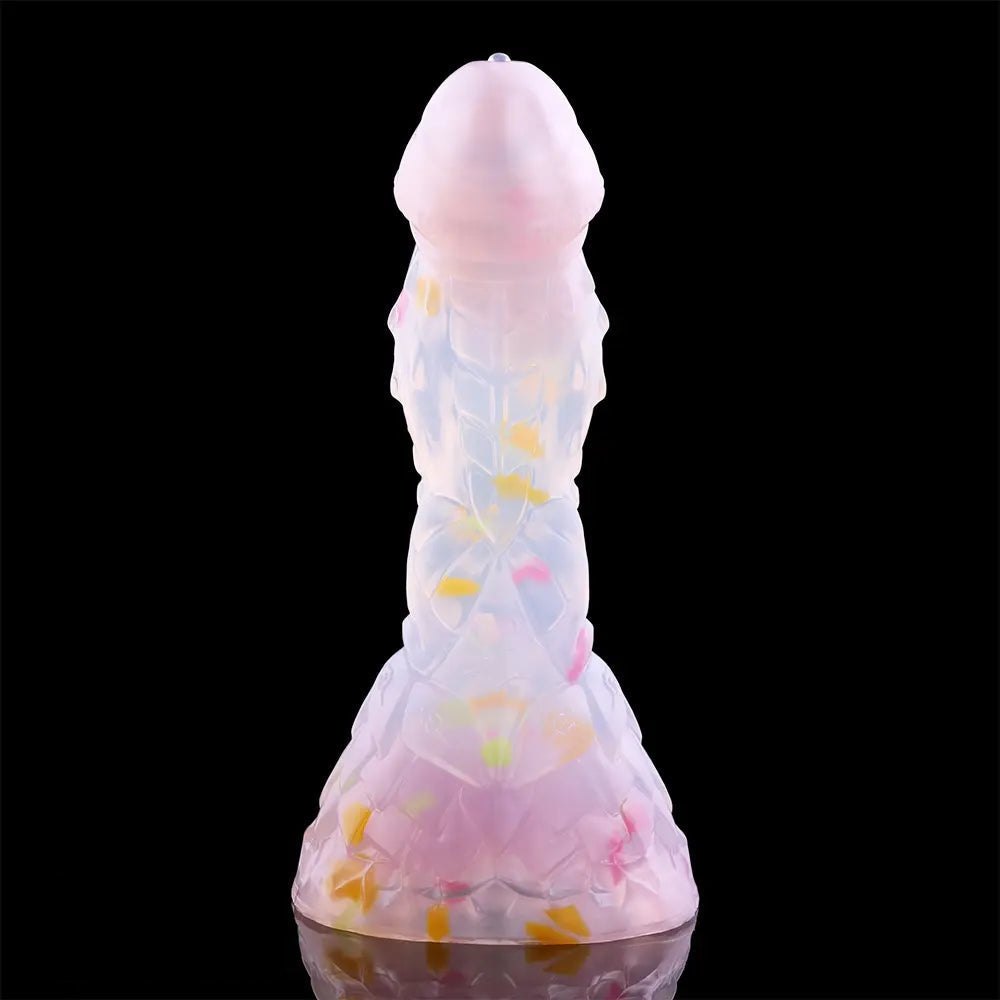 Pearlescent glitter fantasy dildo, photo 4