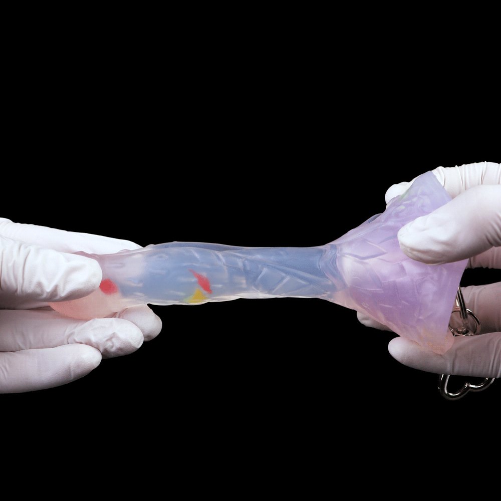 Pearlescent glitter fantasy dildo, photo 8
