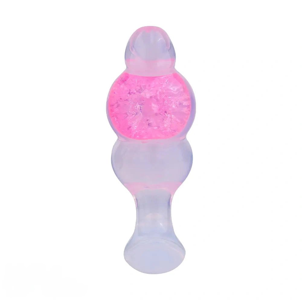 Glitter silicone butt plug, photo 13