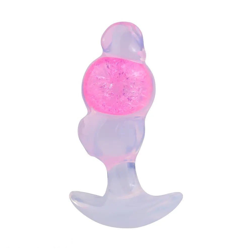 Glitter silicone butt plug, photo 14