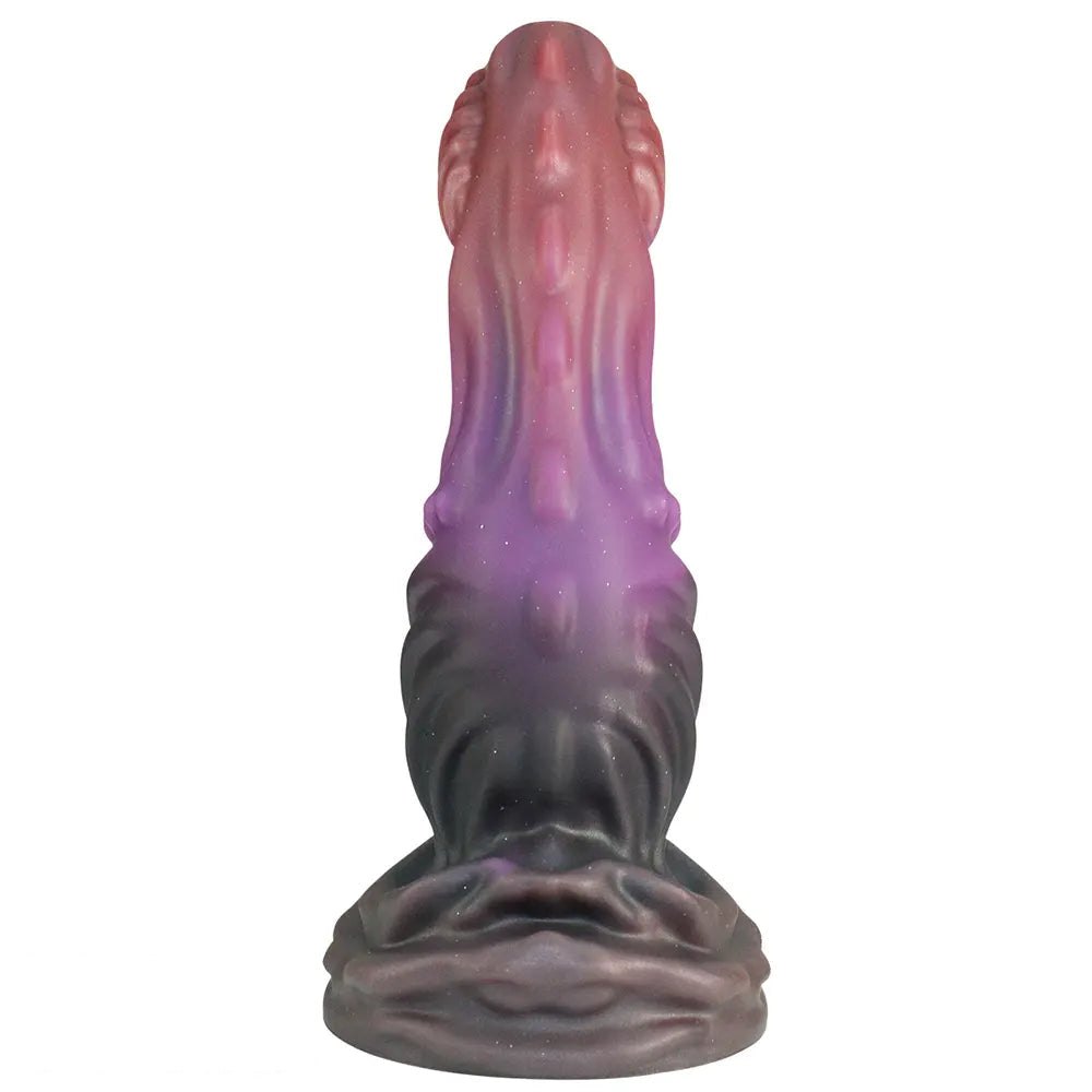 #2 swirled glitter fantasy dildo