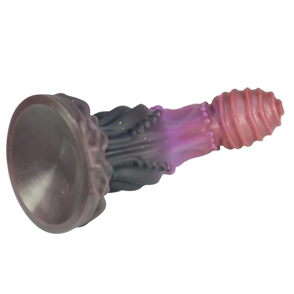 Swirled glitter fantasy dildo, photo 15