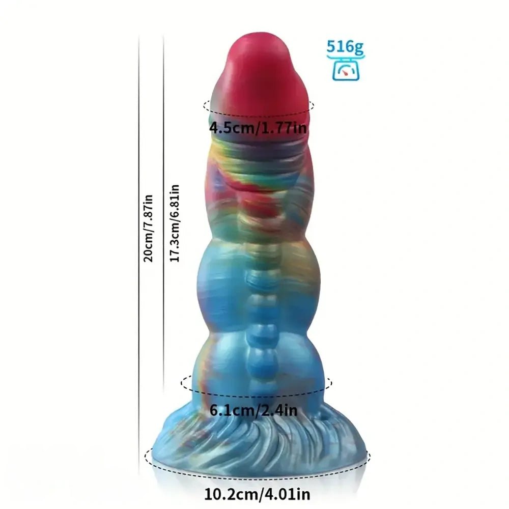 Glow in the dark fantasy dildo, photo 7