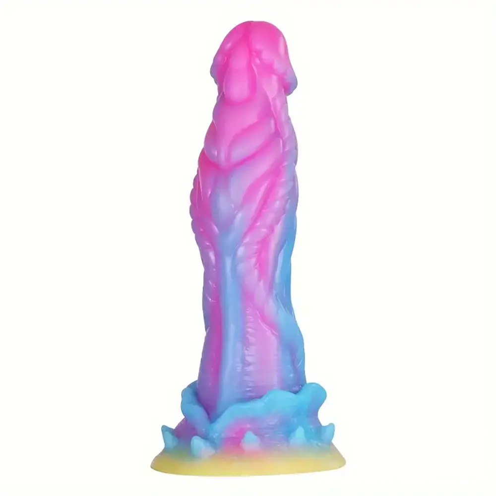 Glow in the dark monster fantasy dildo, photo 2