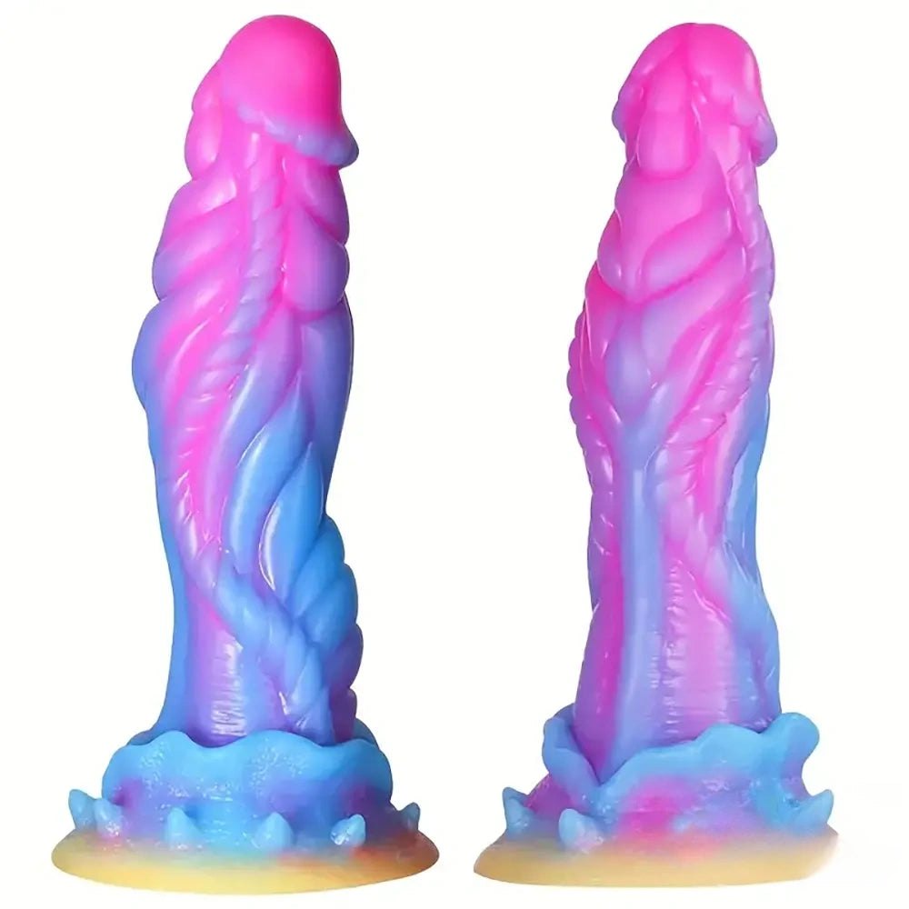 Glow in the dark monster fantasy dildo, photo 8