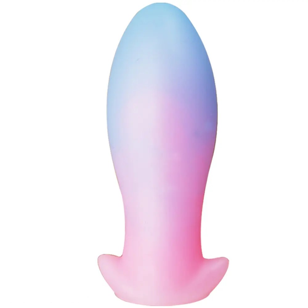 Glow-in-the-dark silicone anal plug, photo 1