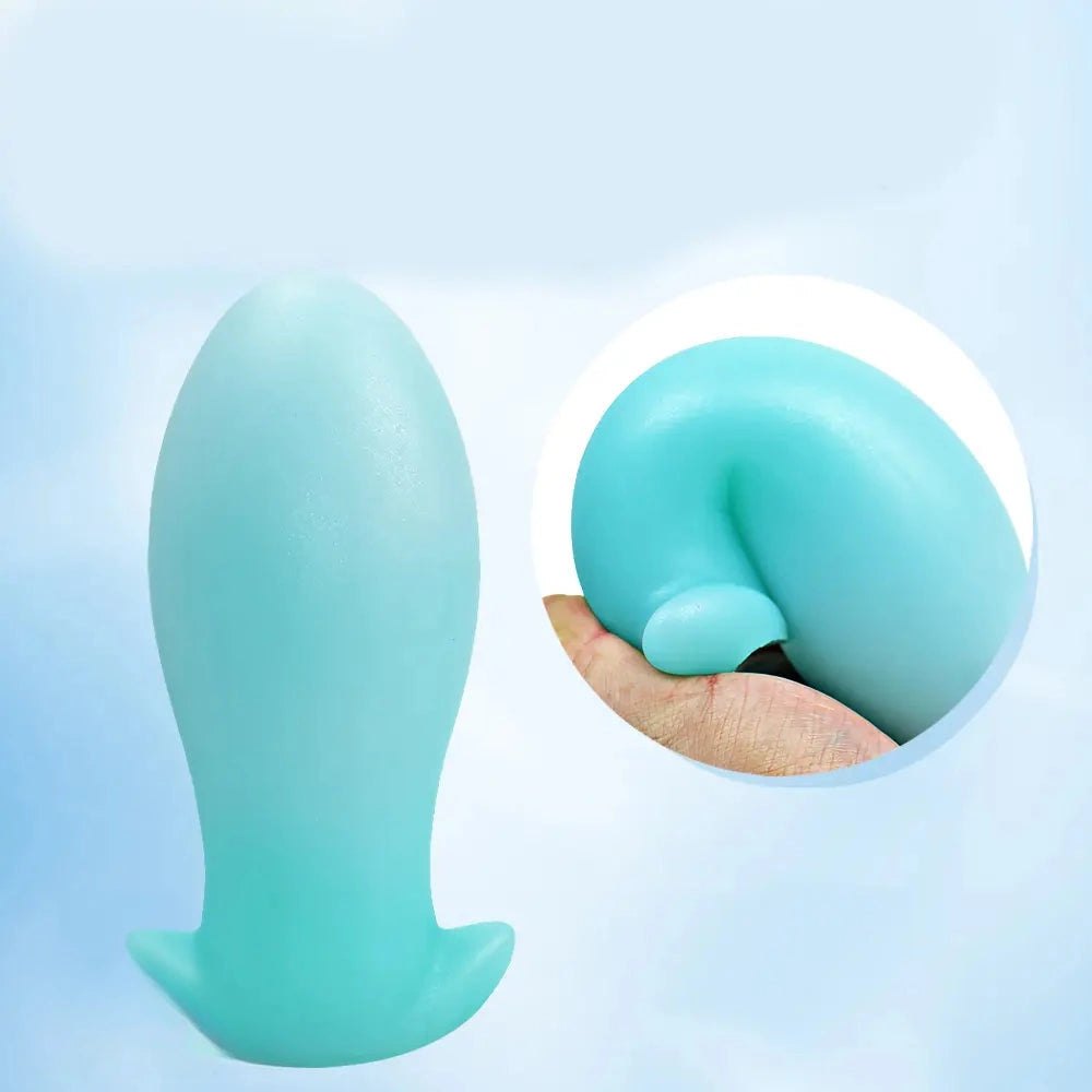 Glow-in-the-dark silicone anal plug, photo 15