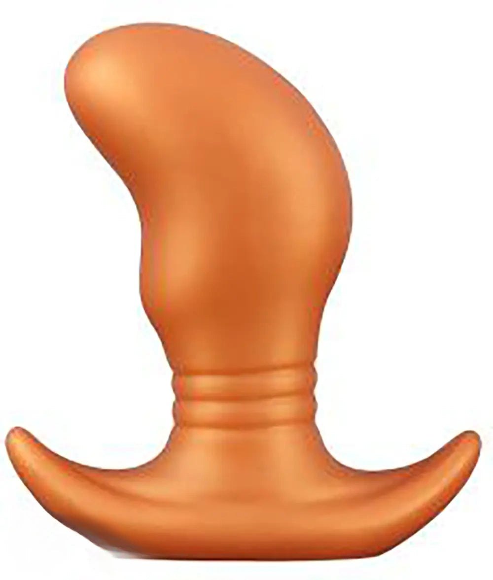 Small luminous silicone butt plug, photo 3
