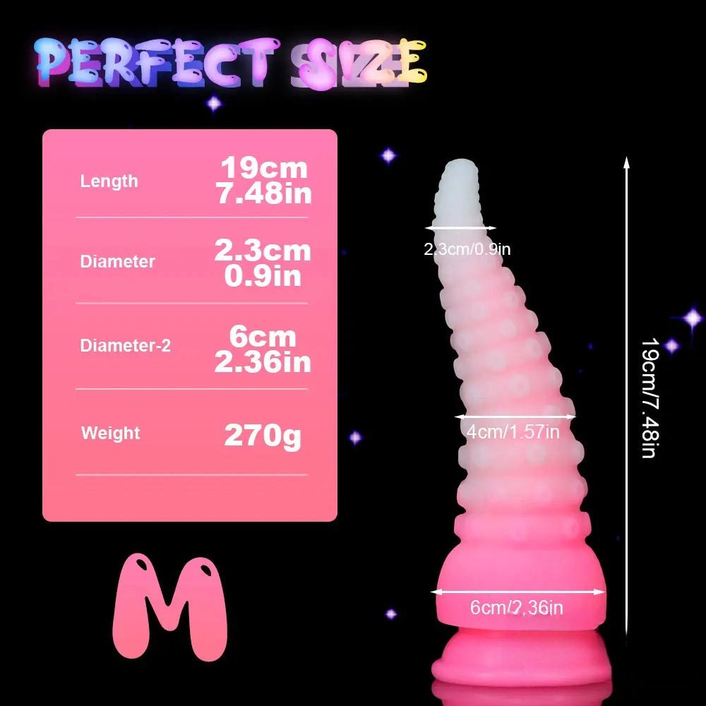 #2 glow tentacle fantasy dildo