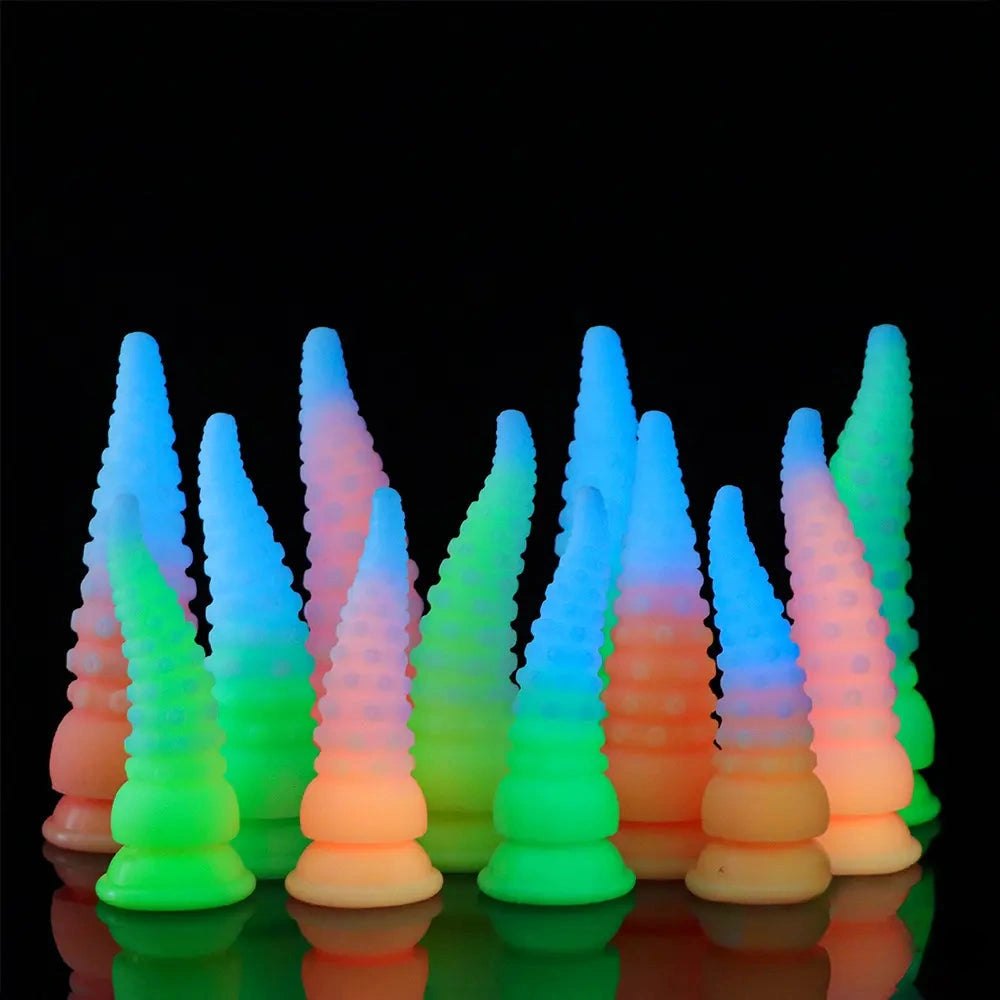 Glow tentacle fantasy dildo, photo 11