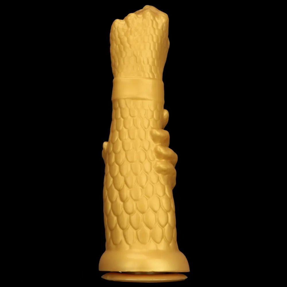 Gold dragon claw fist dildo, photo 11