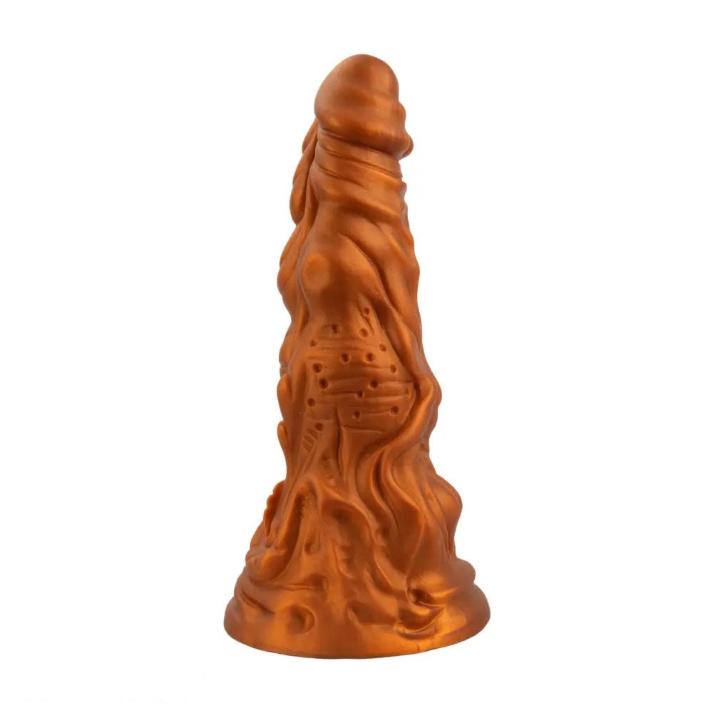 Gold monster fantasy dildo, photo 1