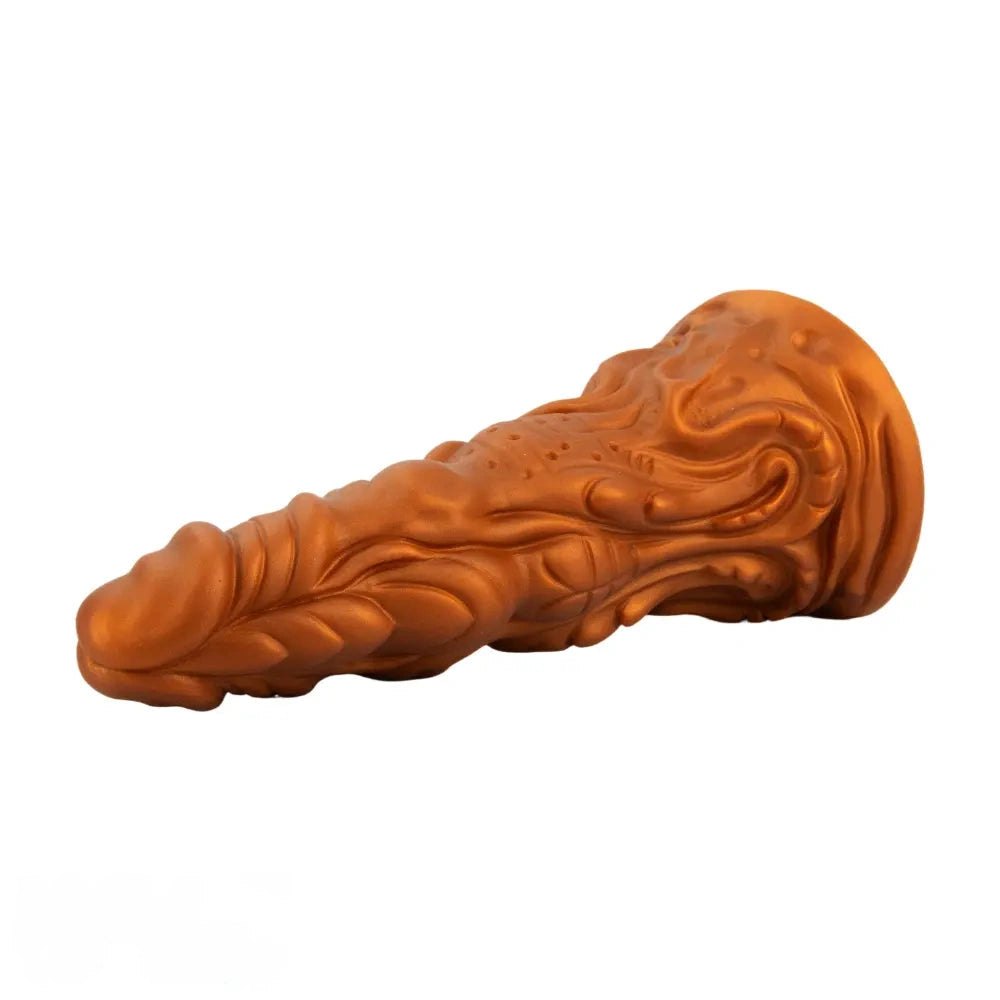 Gold monster fantasy dildo, photo 11