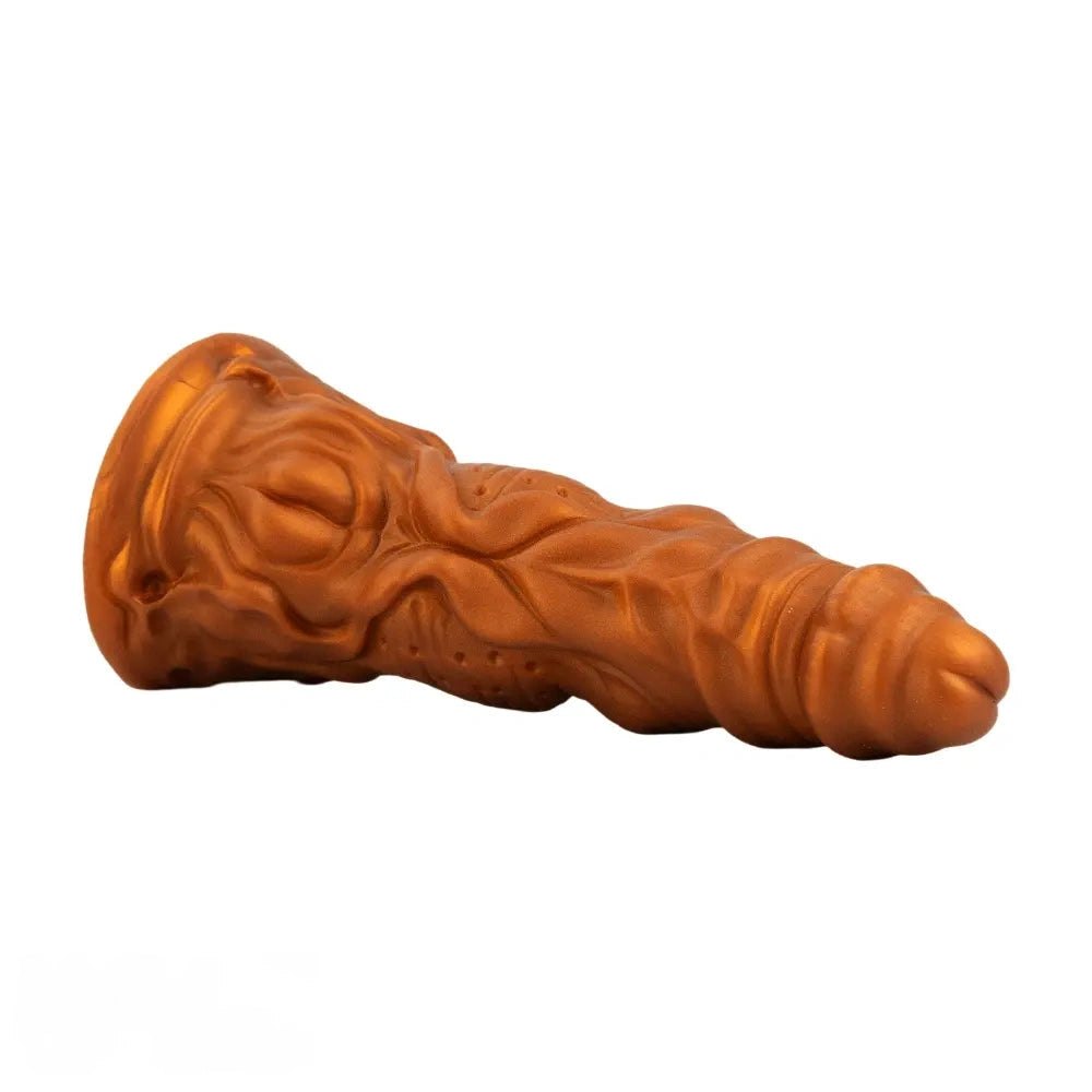 Gold monster fantasy dildo, photo 12