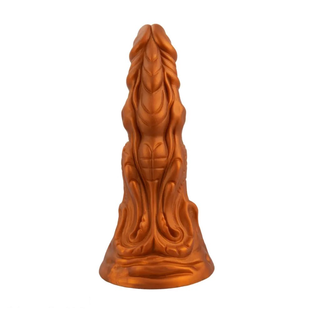 Gold monster fantasy dildo, photo 8