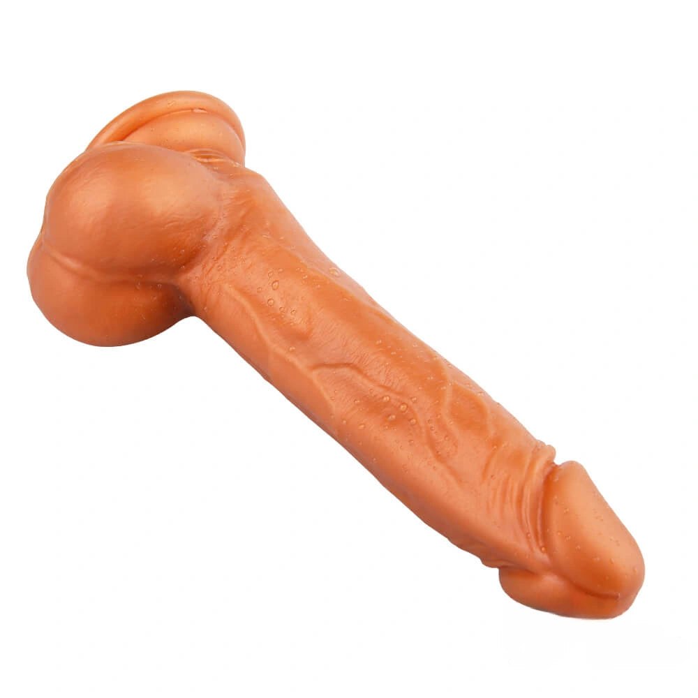 Gold-tone suction cup dildo, photo 7