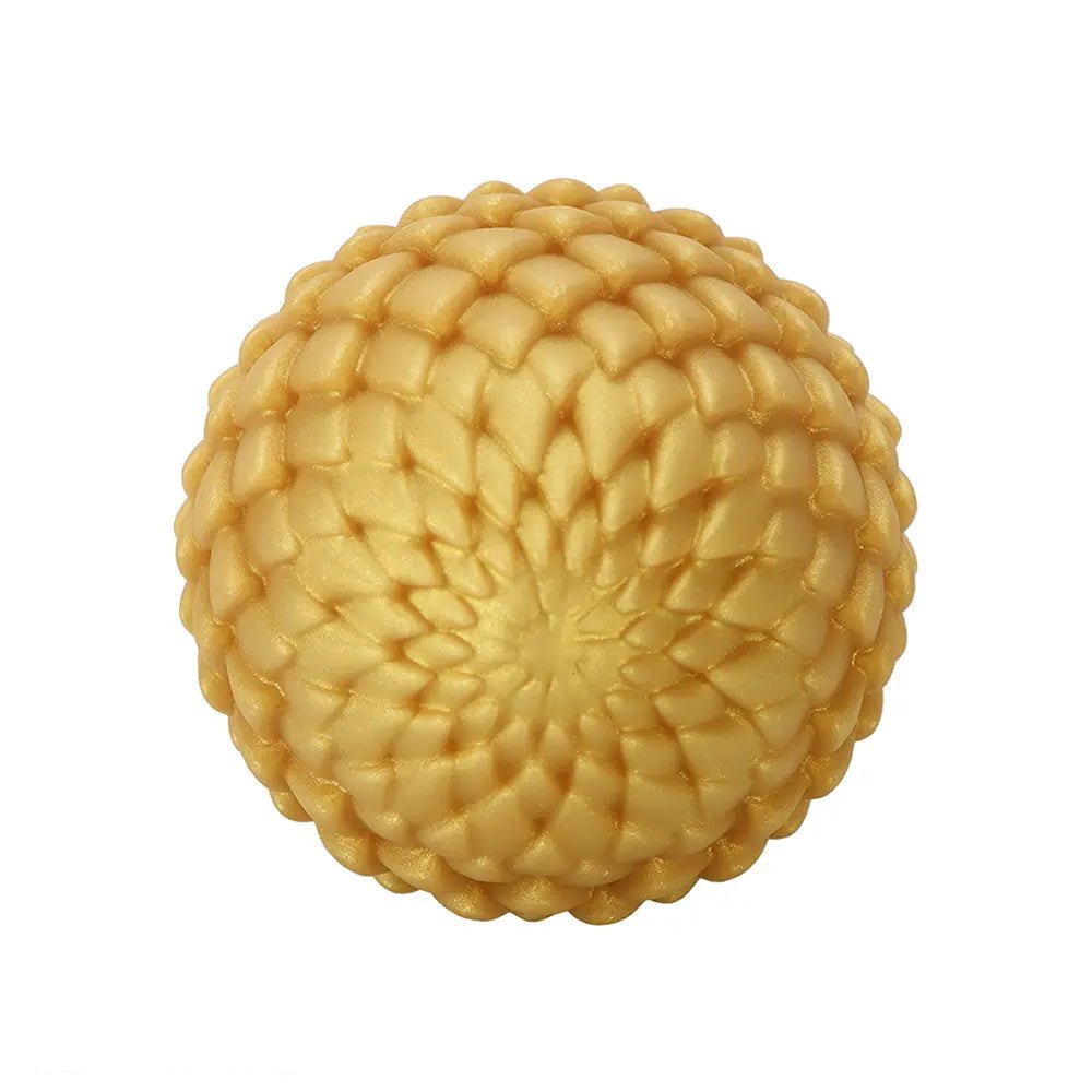 Gold pinecone silicone anal plug, photo 8
