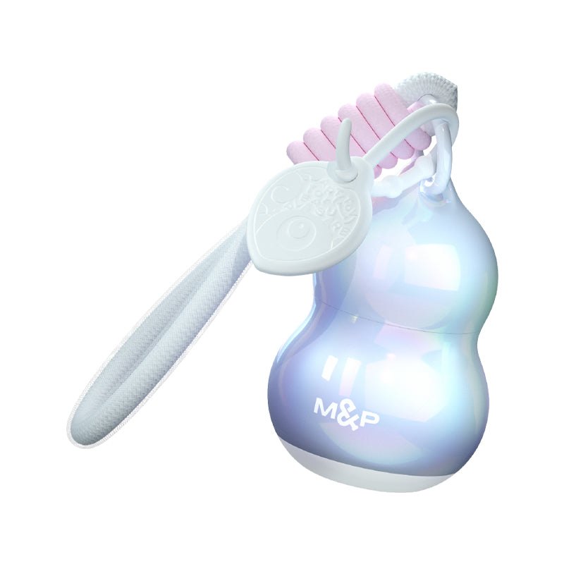 Pearlescent gourd shaped portable clitoral suction charm, photo 1