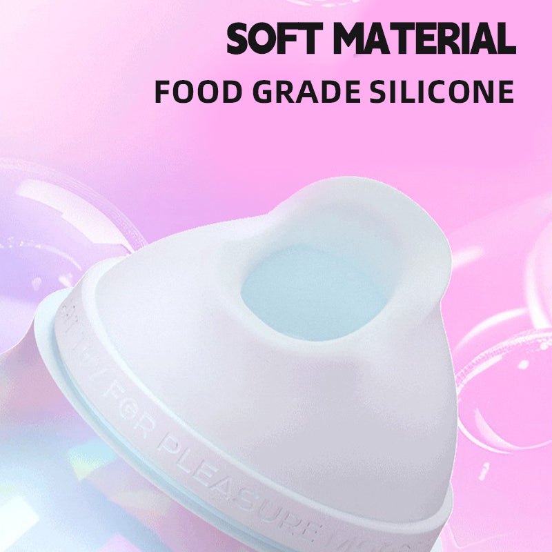 Pearlescent gourd shaped portable clitoral suction charm, photo 4