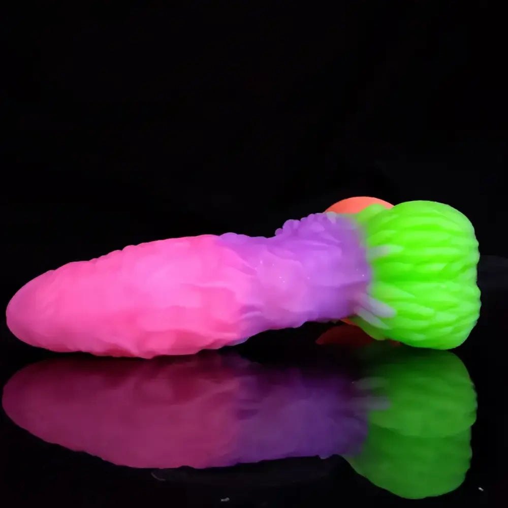Gradient fantasy silicone dildo, photo 4