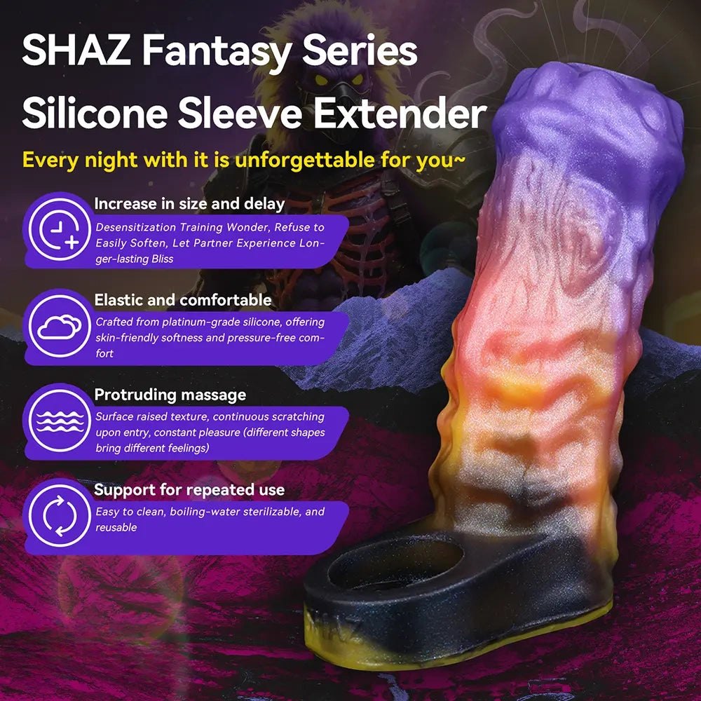 Gradient fantasy silicone sleeve, photo 6