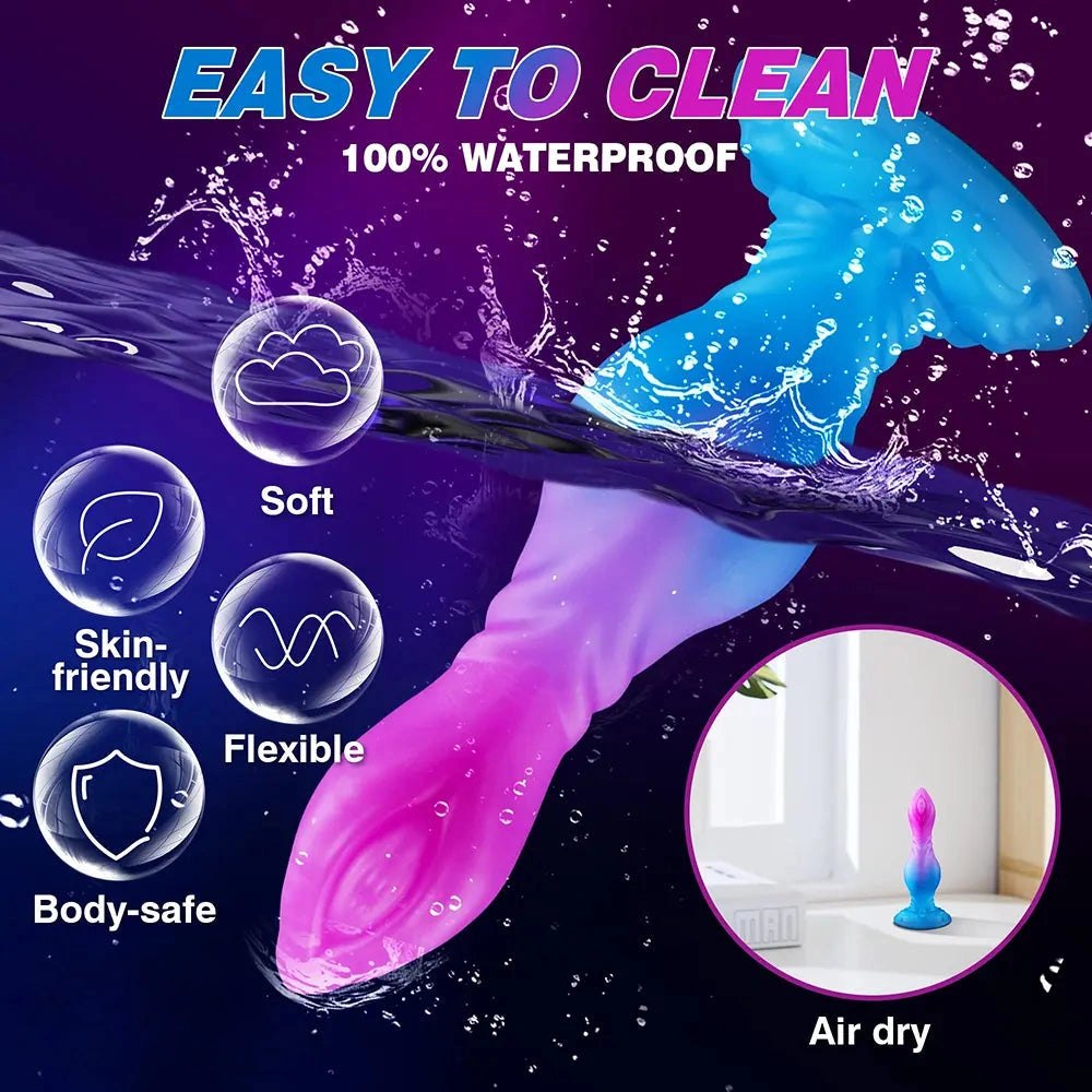 Gradient creature knot dildo, photo 8