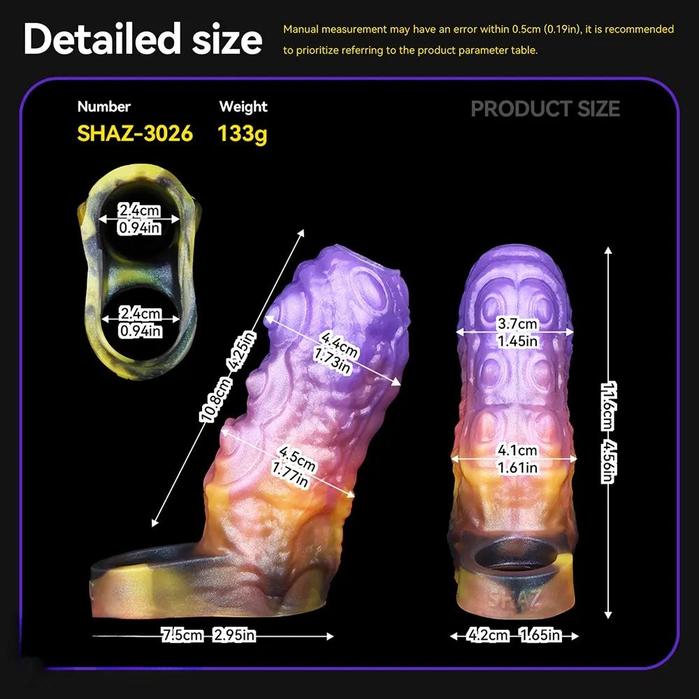 Purple and orange gradient tentacle sleeve, photo 11