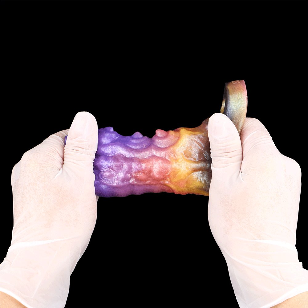 Purple and orange gradient tentacle sleeve, photo 5