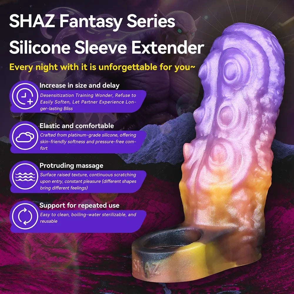 Purple and orange gradient tentacle sleeve, photo 6