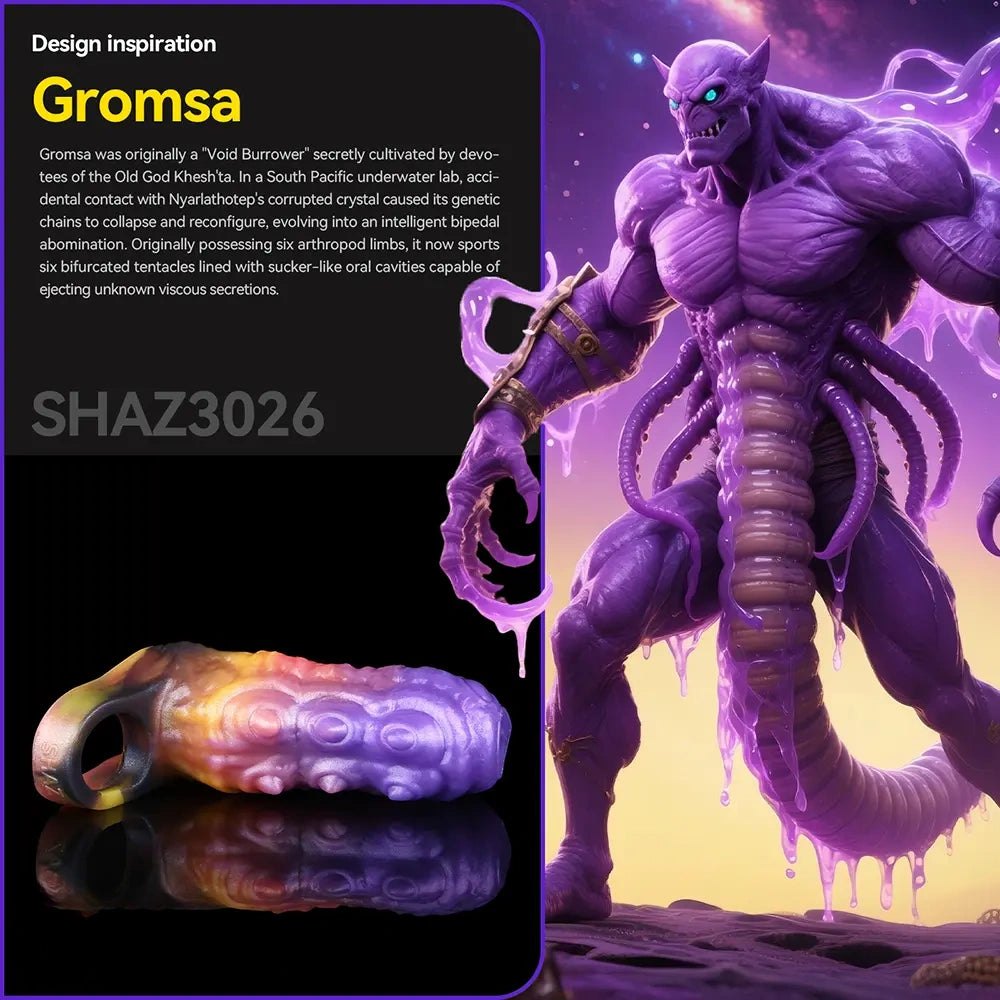 Purple and orange gradient tentacle sleeve, photo 7