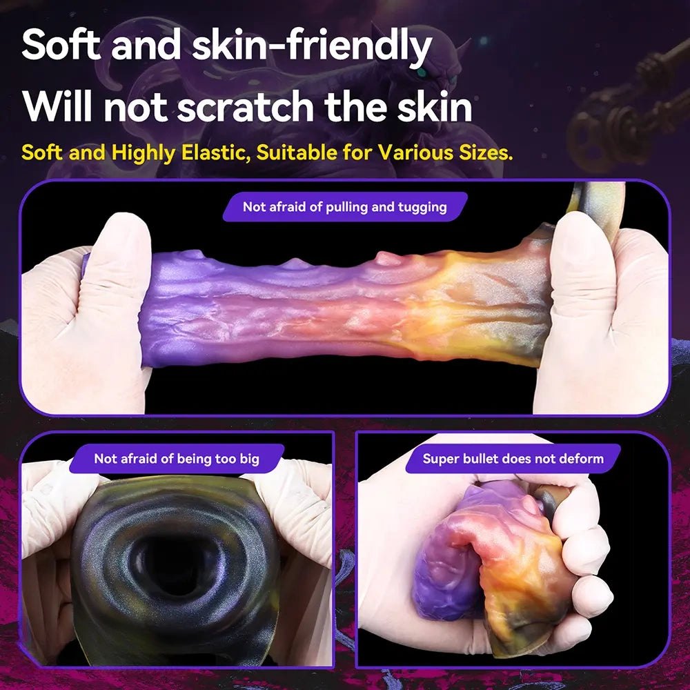 Purple and orange gradient tentacle sleeve, photo 9