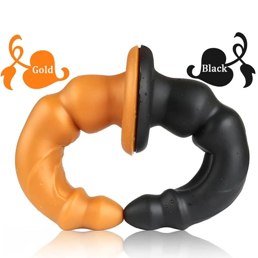 Graduated anal training silicone dildo, photo 2
