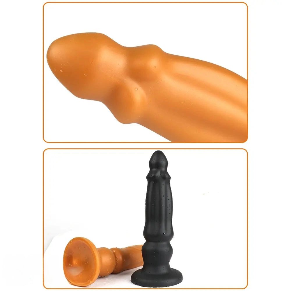 Graduated anal training silicone dildo, photo 4