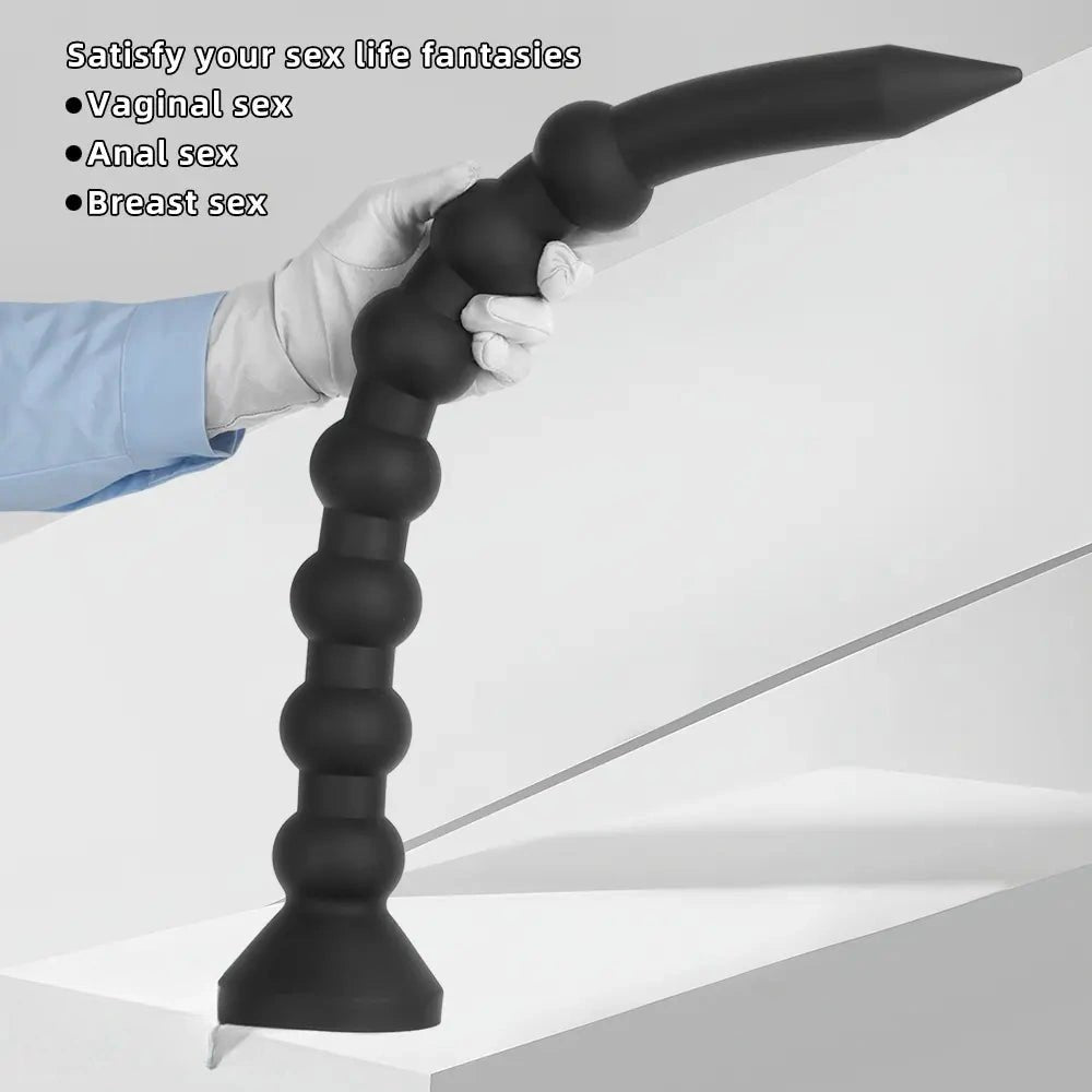Graduated beads anal dildo, photo 6