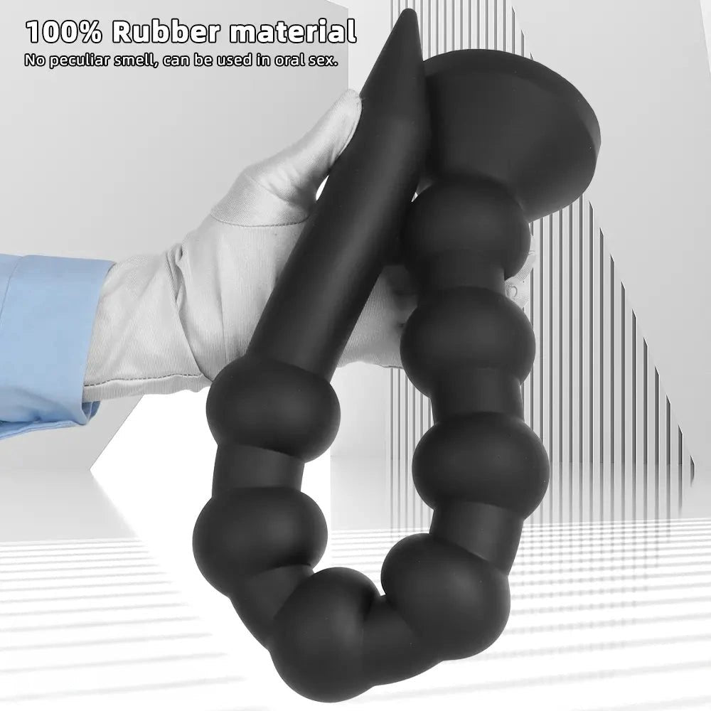 Graduated beads anal dildo, photo 9
