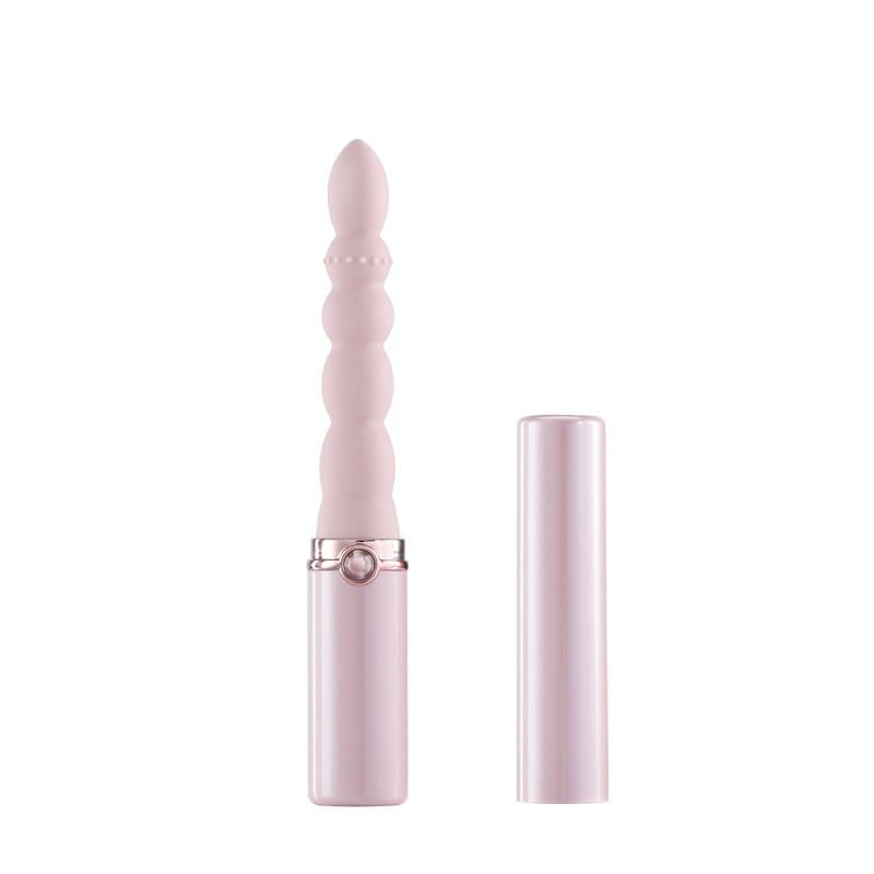 Graduated pearlescent anal beads vibrator, photo 1