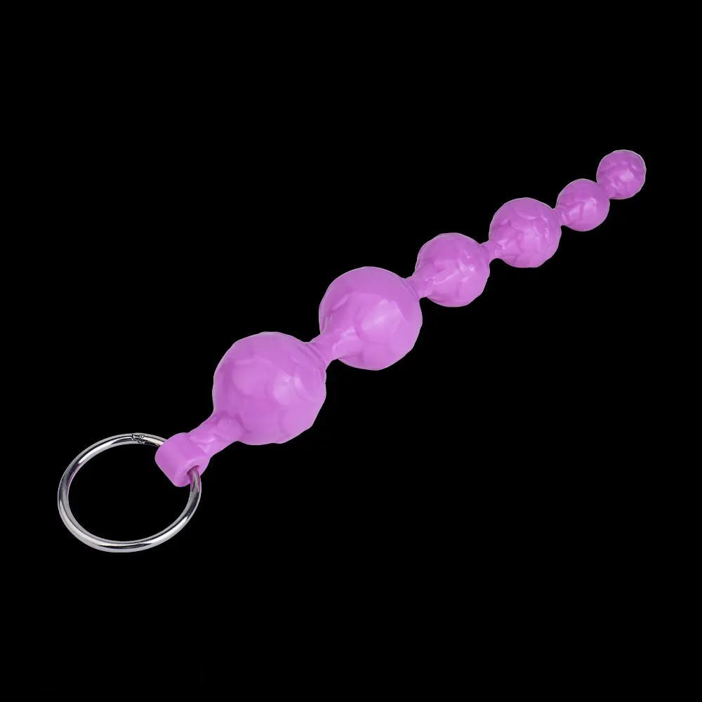 Graduated silicone anal beads, photo 12
