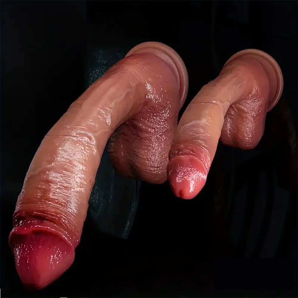 Flesh silicone suction cup dildo, photo 5