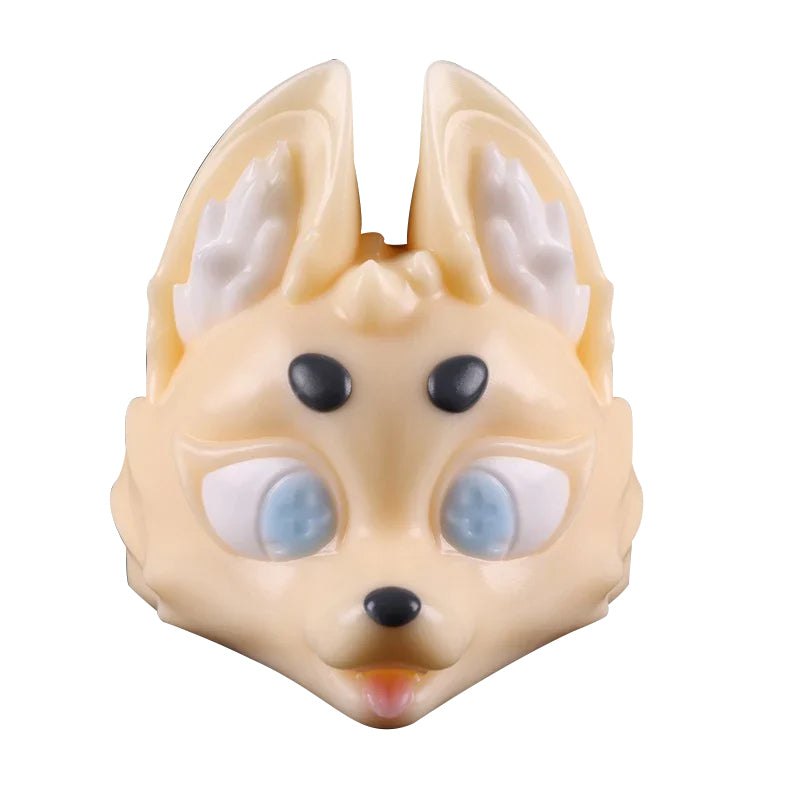Gray fantasy dragon head male masturbator, photo 1
