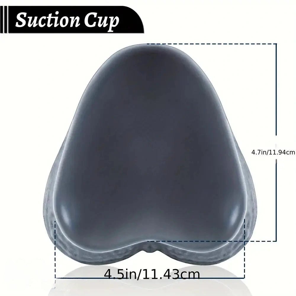 Gray silicone realistic dildo, photo 7