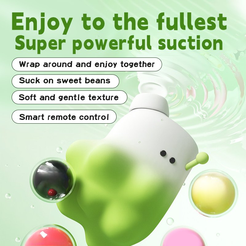 Green suction and telescopic wand vibrator, photo 2