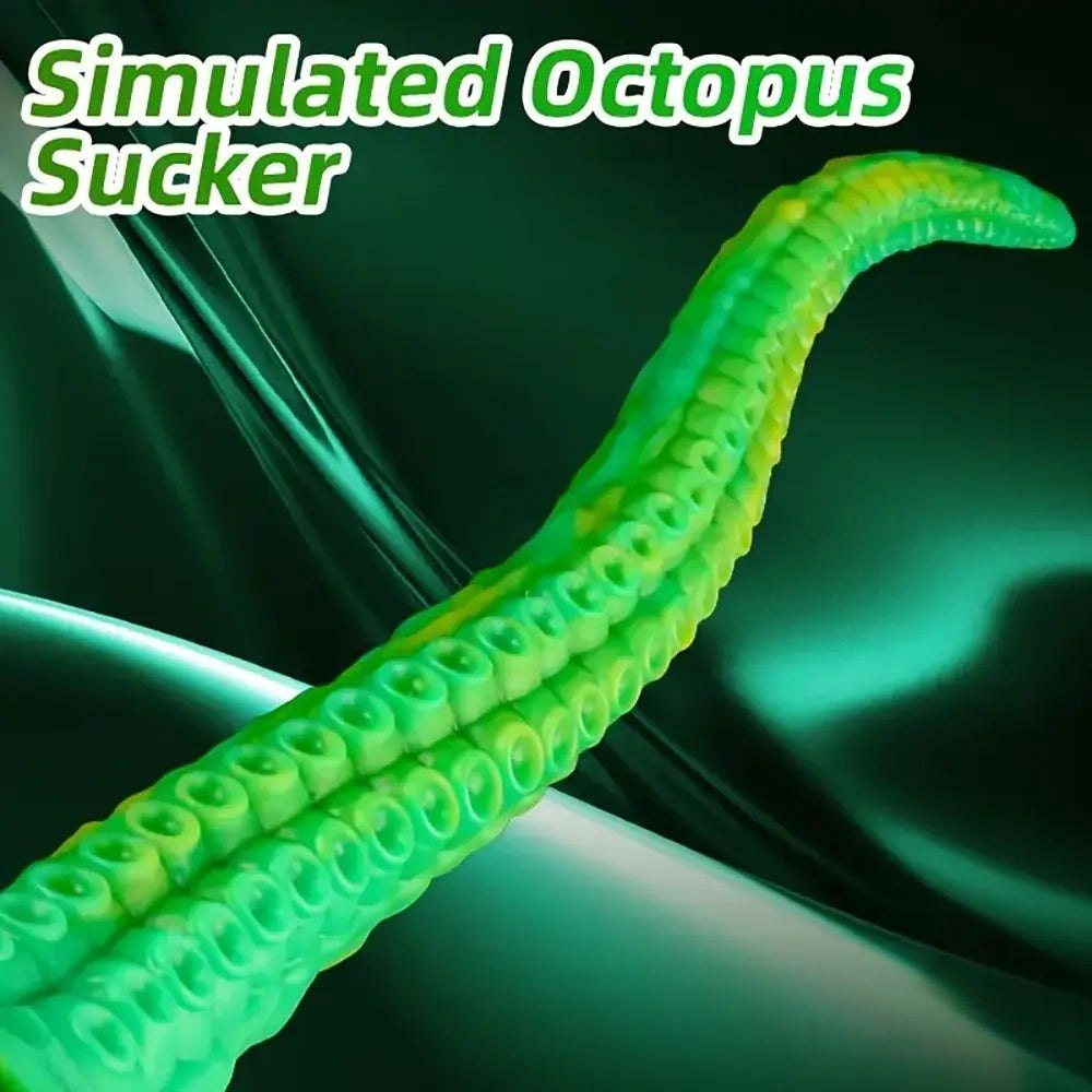 Green alien tentacle fantasy dildo, photo 4