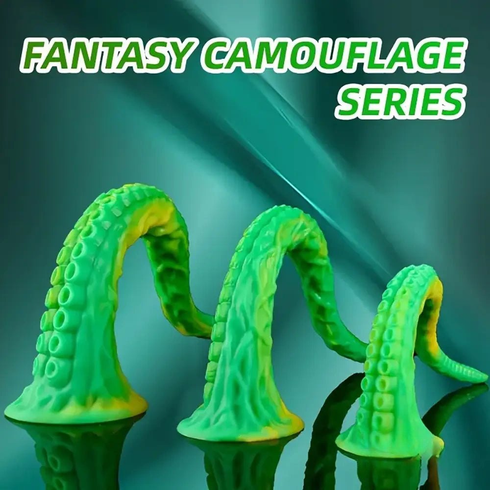 Green alien tentacle fantasy dildo, photo 5