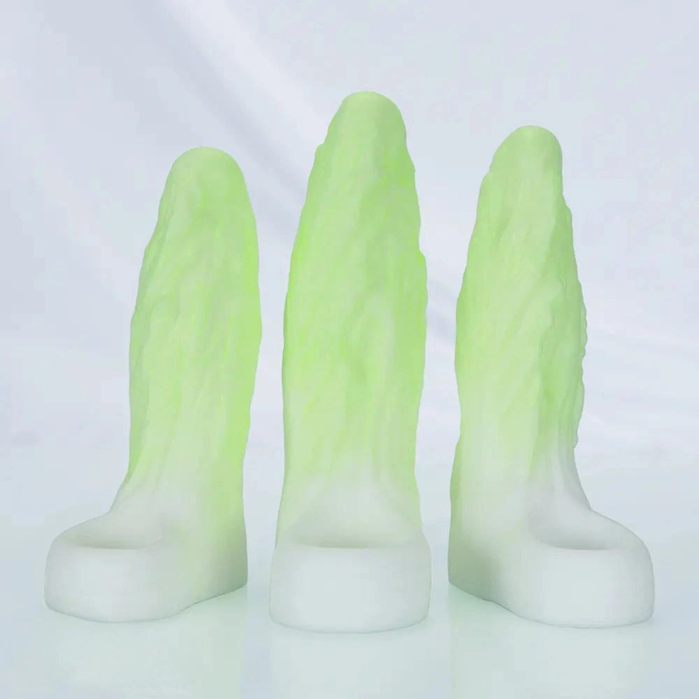 Green cabbage shaped fantasy dildo, photo 10